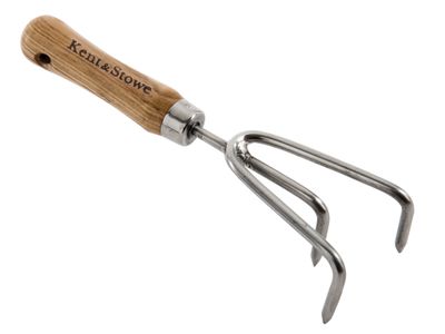 Kent &amp; Stowe K/S70100771 Stainless Steel Garden Life Hand Cultivator, FSC
