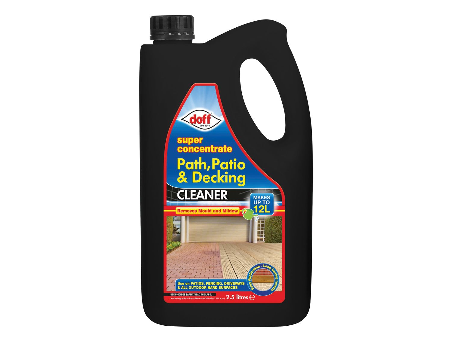 DOFF DOFNAB50 Super Concentrate Path, Patio &amp; Decking Cleaner 2.5 litre