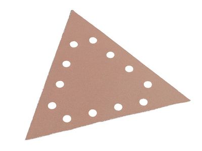 Flex Power Tools FLX349267 Sanding Paper Hook &amp; Loop Triangle 180G (Pack 25)