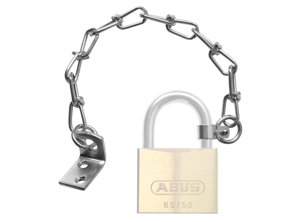ABUS Mechanical ABUBKW Chain Attachment Set for 30-50mm Padlock