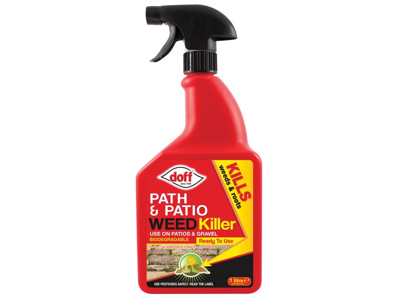 DOFF DOFFPA00 Path &amp; Patio Weedkiller RTU 1 litre