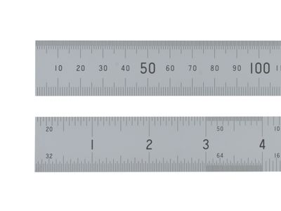 Fisher FISC12 Satin Chrome Rule 300mm/12in