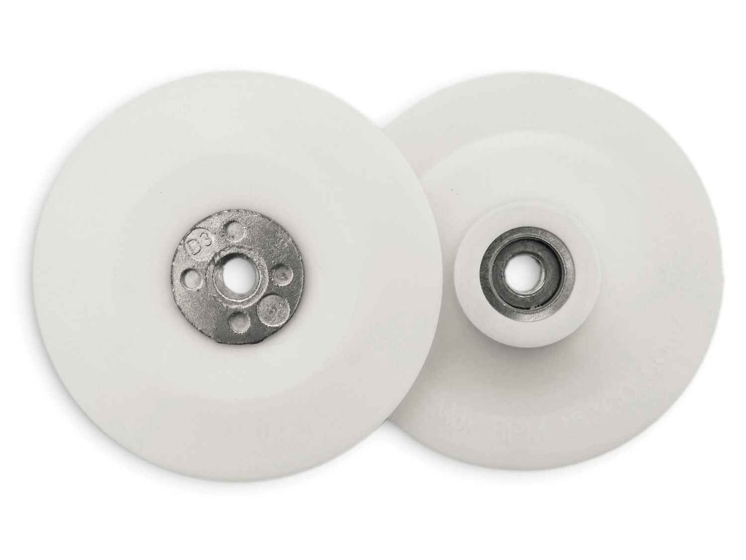 Flexipads World Class FLE20030 Angle Grinder Pad White 100mm (4in) 3/8 x 24 UNF