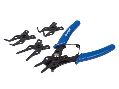 BlueSpot Tools B/S08701 4-in-1 Circlip Pliers