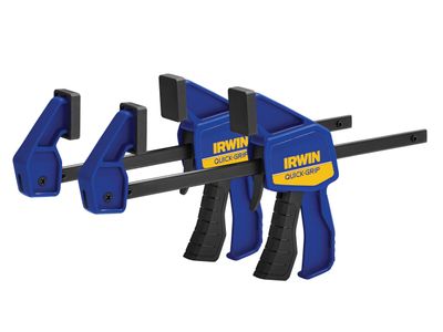 IRWIN Quick-Grip Q/G5462QCN Mini Bar Clamp Twin Pack 150mm (6in)