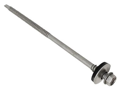 ForgeFix FORTFH55120L TechFast Composite Panels to Steel Hex Screw No.3 Tip 5.5 x 120mm Box 100