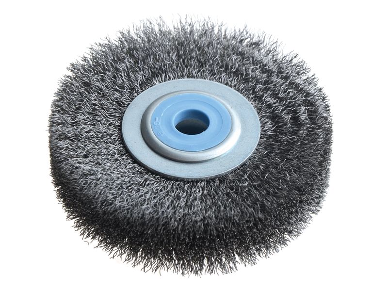 Lessmann LES312142 Wheel Brush D80mm x W18-20 x 10 Bore Steel Wire 0.20