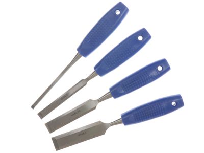 BlueSpot Tools B/S28124 Wood Chisel Set, 4 Piece