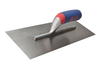 R.S.T. RST14S Plasterer&#39;s Finishing Trowel Carbon Steel Soft Touch Handle 14 x 4.1/2in