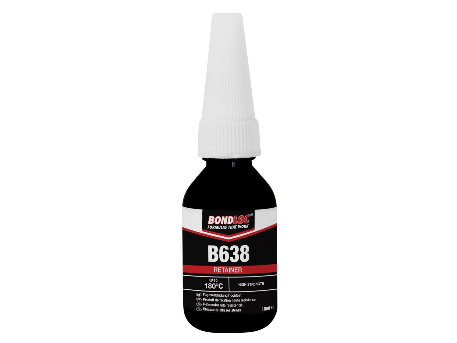 Bondloc BONB63810 B638 High Strength Retainer 10ml