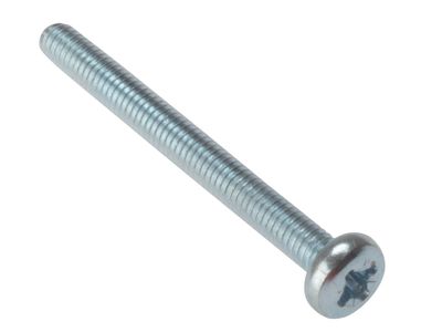 ForgeFix FORMSPH540M Machine Screw Pozi Compatible Pan Head ZP M5 x 40mm Bag 25