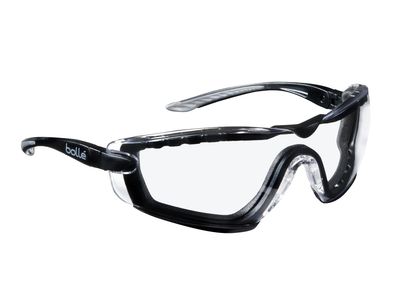 Bolle Safety BOLCOBFTPSI COBRA PSI PLATINUM Safety Glasses with Foam Arms Clear