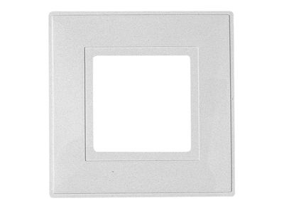 Dencon DCN88042NB White Finger Plate 1-Gang (Pack of 2)
