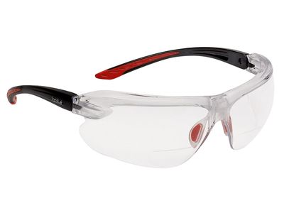 Bolle Safety BOLIRIDPSI25 IRI-S Safety Glasses - Clear Bifocal Reading Area +2.5