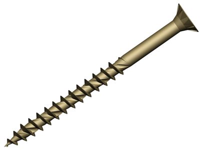ForgeFix FORDS4550TT ForgeFast TORX Compatible Decking Screws CSK Tan 4.5x50 T25 Tub 600
