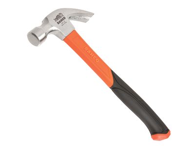 Bahco BAH42820F 428 Curved Fibreglass Claw Hammer 570g (20oz)