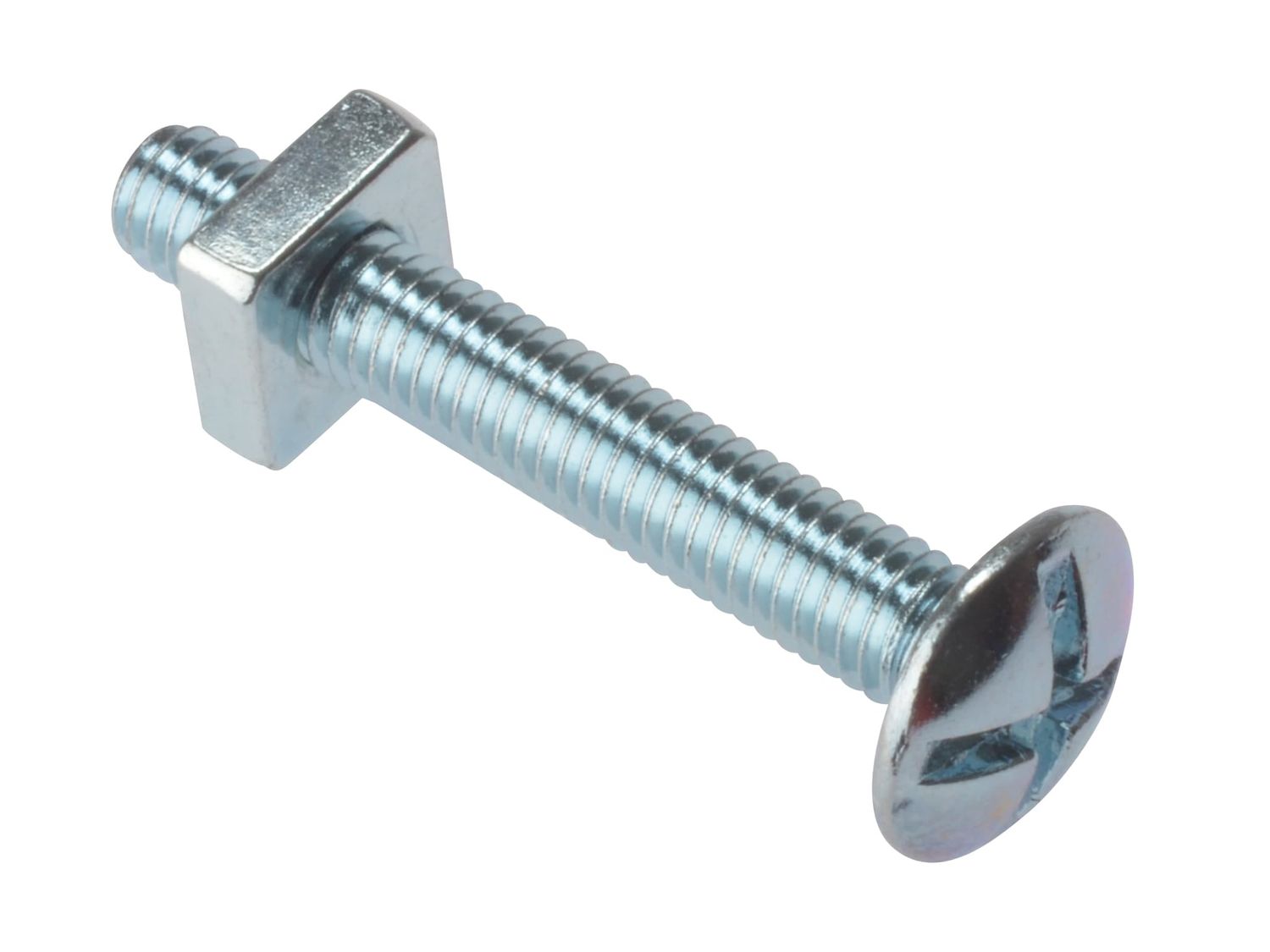 ForgeFix 25RBN840 Roofing Bolt ZP M8 x 40mm (25)