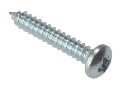 ForgeFix STPP588ZP Self-Tapping Screw Pan Head ZP 5/8in x 8 (200)