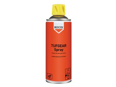 ROCOL ROC18105 TUFGEAR Open Gear Lubricant Spray 400ml