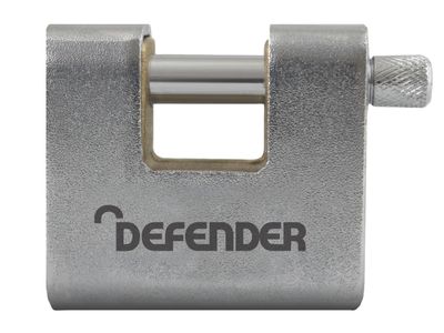 DEFENDER DEFAW80 Armoured Warehouse Block Padlock 80mm