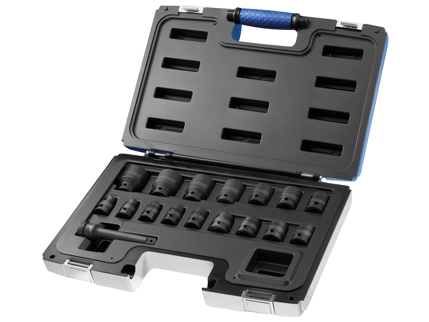 Expert BRIE041603B 1/2in Impact Socket Set, 16 Piece