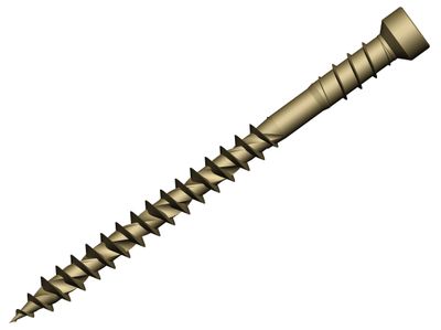 ForgeFix FORDSC4550TT ForgeFast TORX Compatible Decking Screws Reduced Head Tan 4.5x50 T15 Tub 600