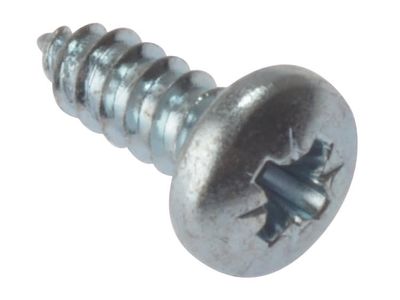 ForgeFix STPP11410ZP Self-Tapping Screw Pan Head ZP 1.1/4in x 10 (200)
