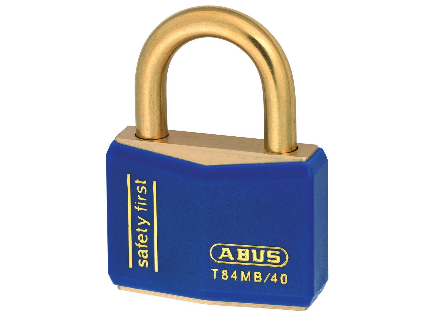 ABUS Mechanical ABUT8440BLU T84MB/40mm Blue Rustproof Padlock