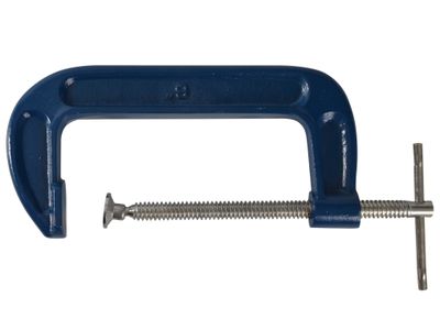 BlueSpot Tools B/S10043 Fine Thread G-Clamp 150mm (6in)
