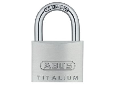 ABUS Mechanical ABU64TI40C 64TI/40mm TITALIUM™ Padlock Carded