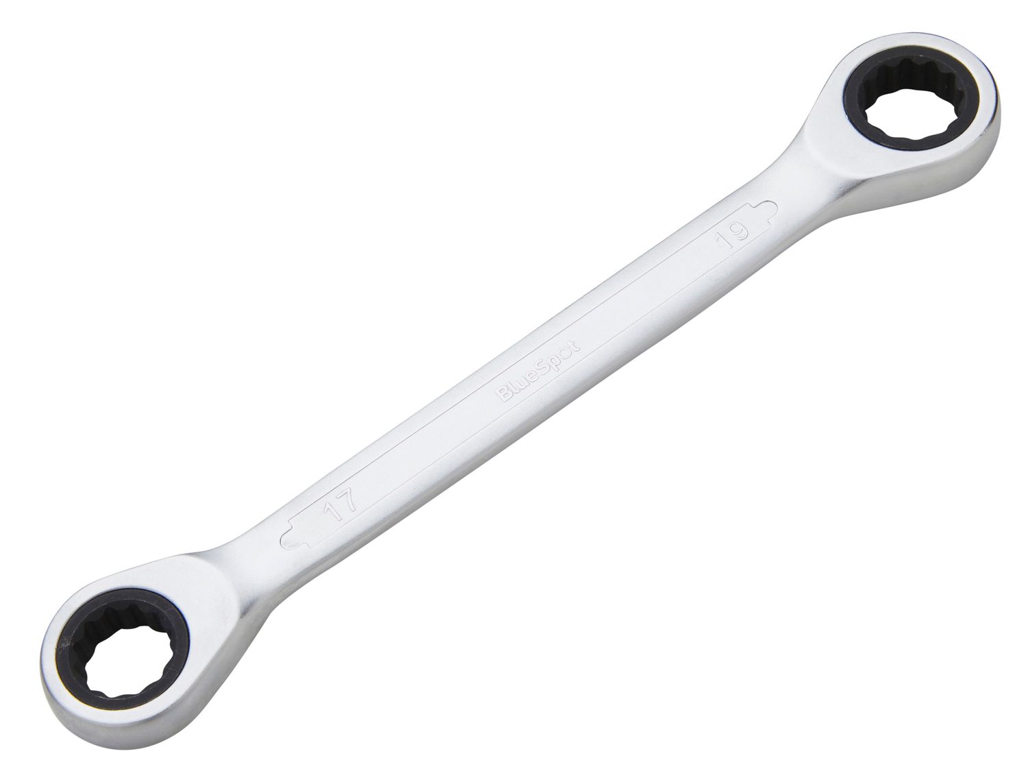 BlueSpot Tools B/S5136 Double End Ratchet Spanner (17-19mm)