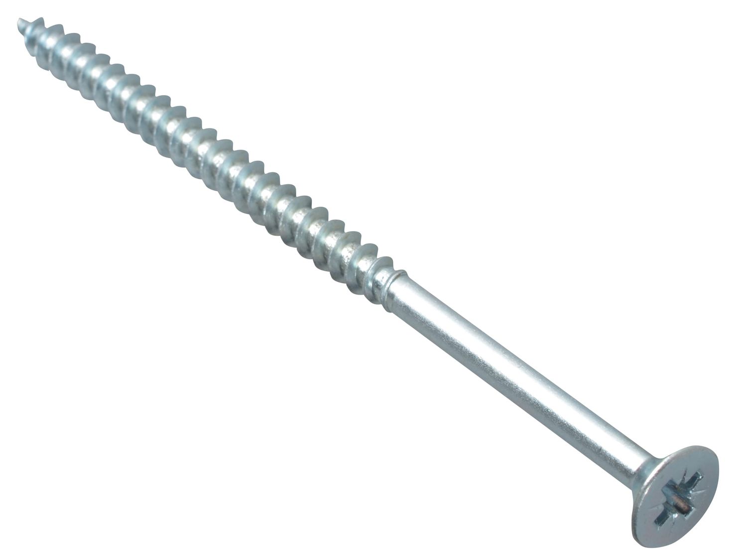 ForgeFix FORMPS590ZP Multi-Purpose Pozi Compatible Screw CSK ST ZP 5 x 90mm Box 100