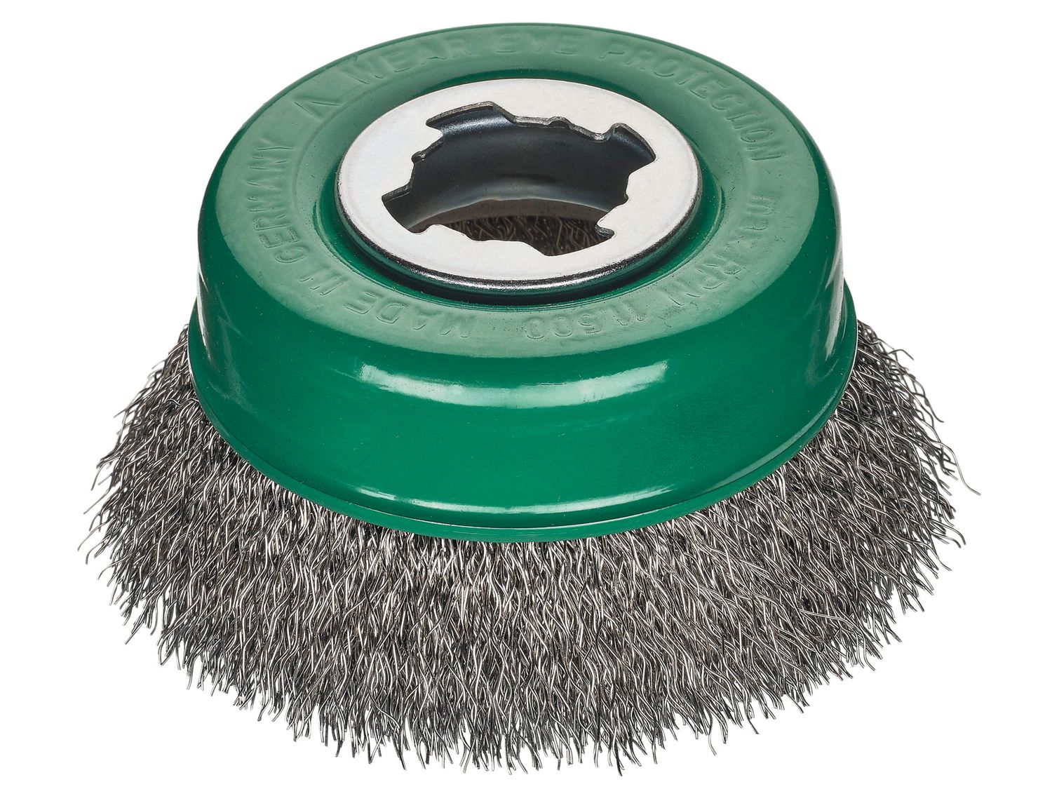 Lessmann LES42336X X-Lock Crimped Stainless Steel Brush 85mm Non Spark