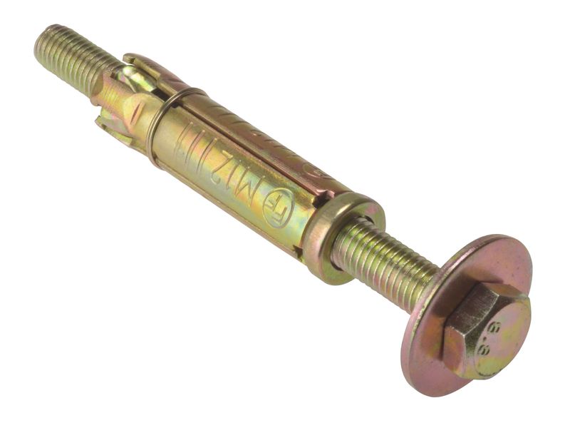 ForgeFix 5LB1260 Shield Anchor Loose Bolt ZYP M12 x 60mm (5)