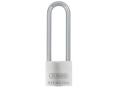 ABUS Mechanical ABU54TI4063C 54TI/40mm TITALIUM™ Padlock 63mm Long Shackle Carded