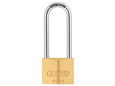 ABUS Mechanical ABUKA04779 65/40mm Brass Padlock 63mm Long Shackle Keyed Alike 406