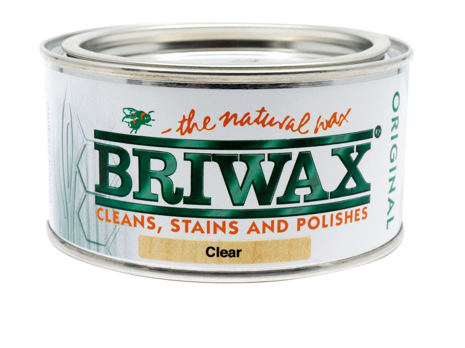 Briwax BRWWPCL200 Wax Polish Original Clear 200g