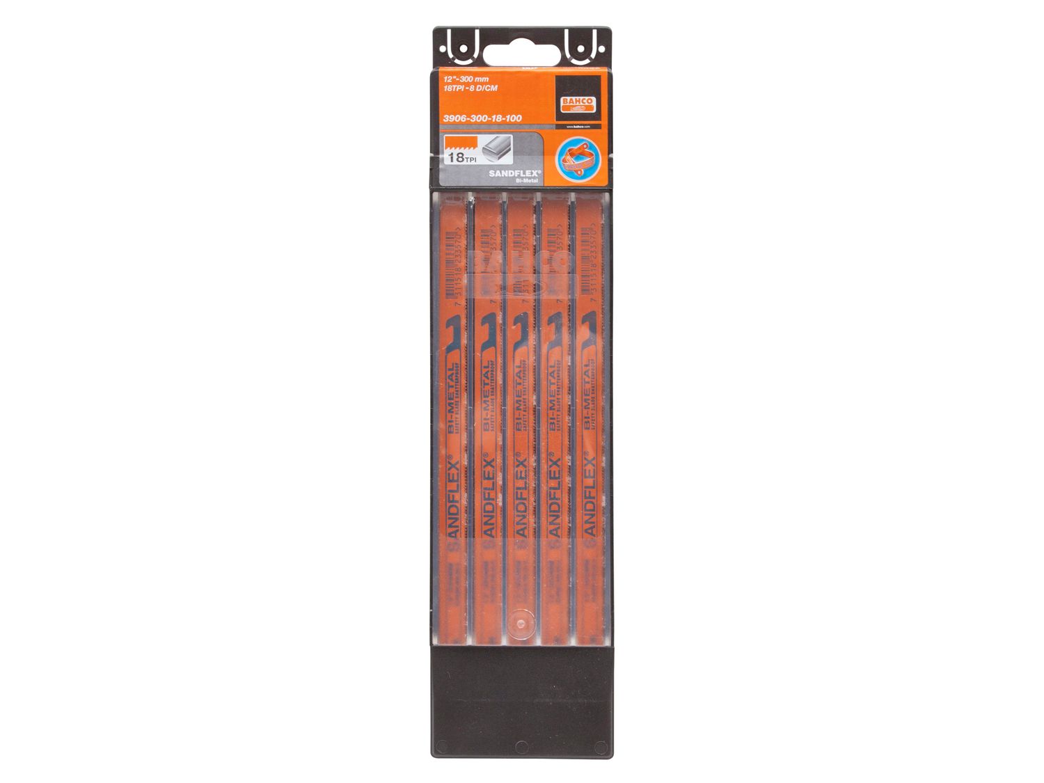 Bahco BAH39061214 3906 Sandflex Hacksaw Blades 300mm (12in) x 14 TPI Pack 100