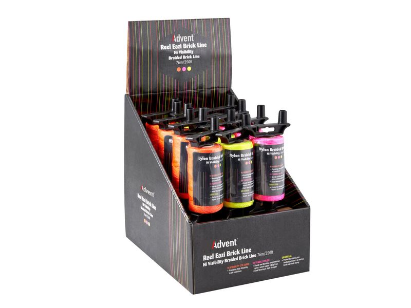 Advent ADVRELBLD12 Reel Eazi Brick Line Display Box of 12