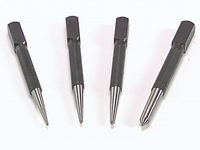 Priory PRI44SET4 44-SC4 Centre Punch Set, 4 Piece