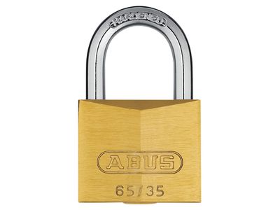 ABUS Mechanical ABU6535 65/35mm Brass Padlock