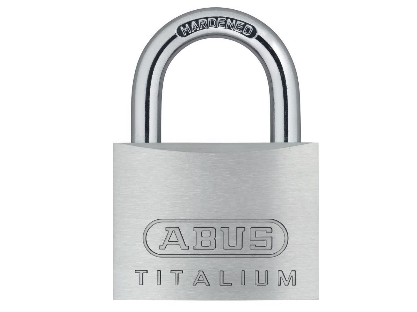 ABUS Mechanical ABU54TI50C 54TI/50mm TITALIUM™ Padlock Carded