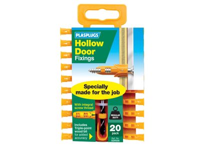 Plasplugs PLASDR556 SDR556 Hollow Door Fixings (20)