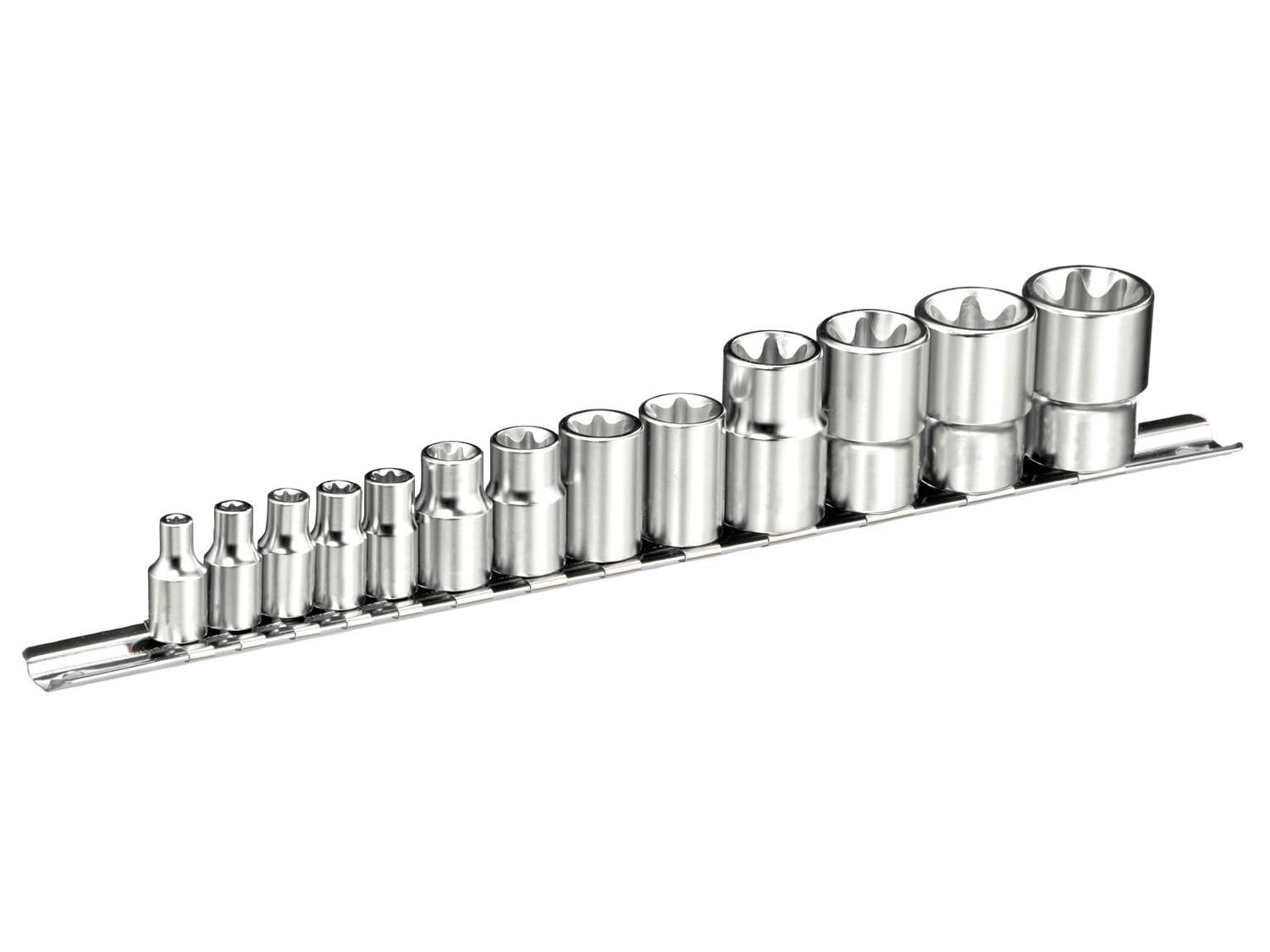 Expert BRIE034801B Mixed Drive TORX Socket Set, 13 Piece