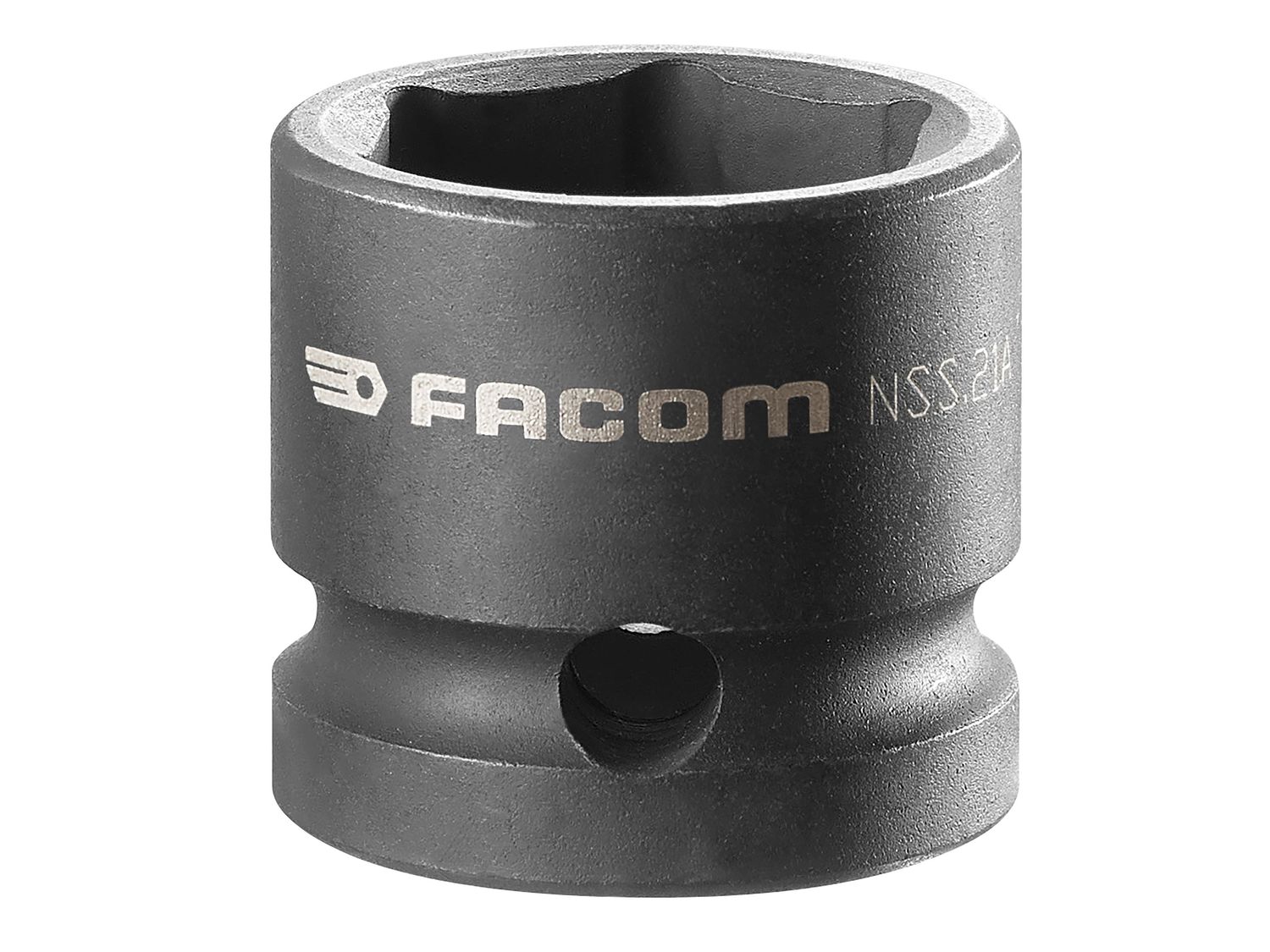 Facom NSS.21A 1/2in 6-Point Stubby Impact Socket 21mm