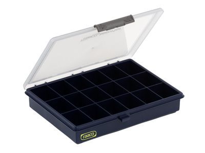 Raaco RAA136167 A5 Profi Service Case Assorter 18 Fixed Compartments