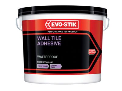 EVO-STIK EVO416710 Waterproof Wall Tile Adhesive 2.5 litre