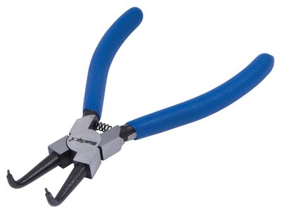 BlueSpot Tools B/S8705 Circlip Pliers Internal Bent 90 Tip 150mm (6in)