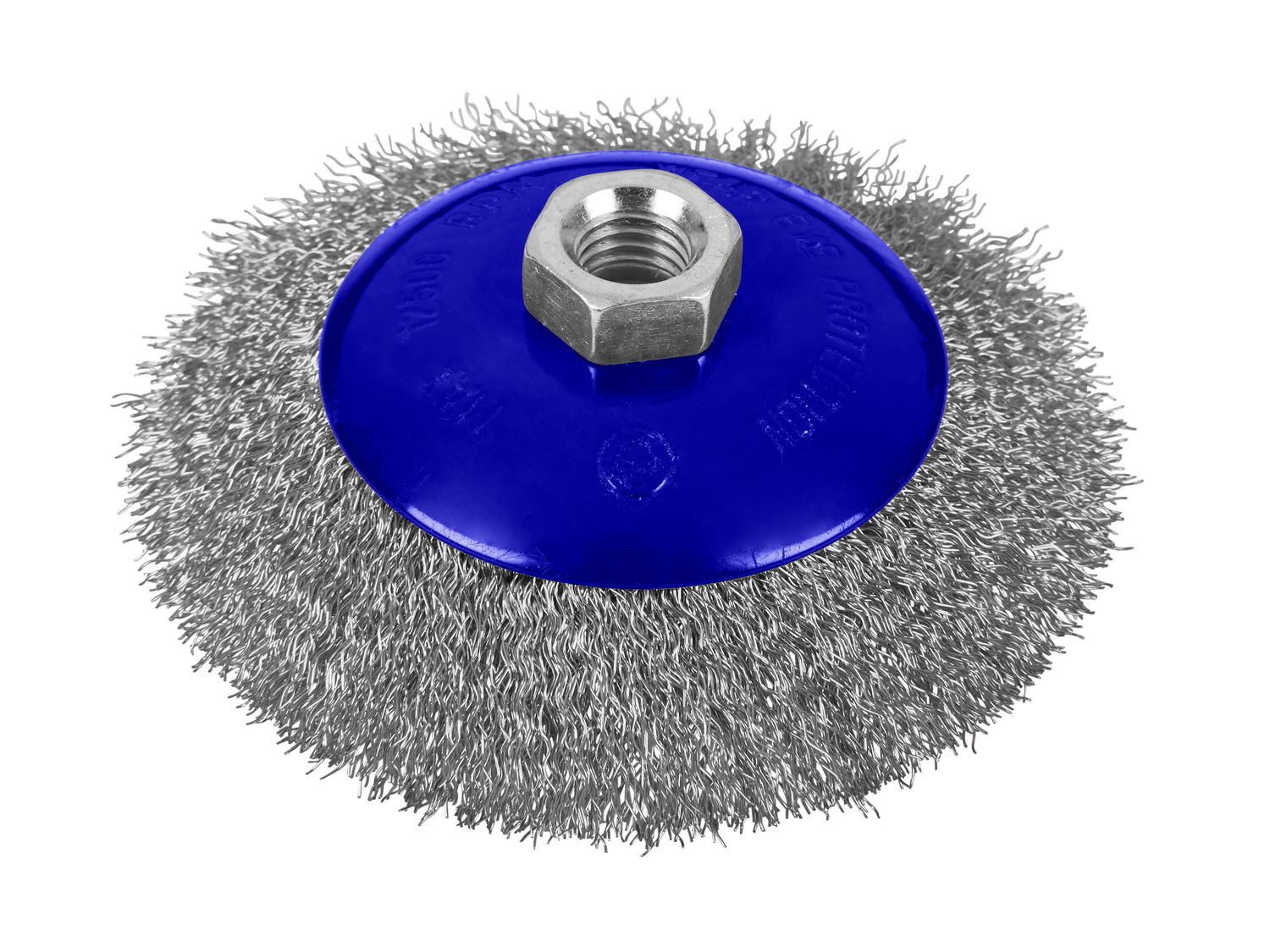 BlueSpot Tools B/S19220 Steel Bevel Wire Cup Brush 115mm M14 X 2