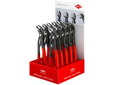 Knipex KPX001801V11 Cobra Water Pump Pliers (Counter Display of 10 x KPX8701250)